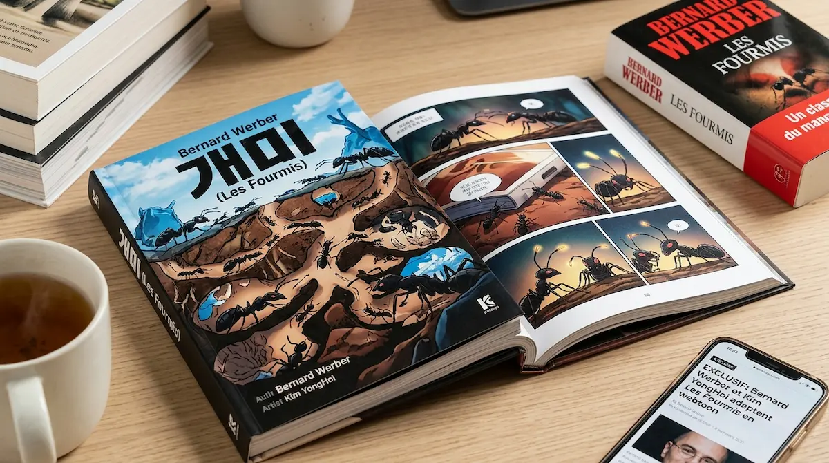 Les Fourmis de Bernard Werber deviennent un webtoon coréen